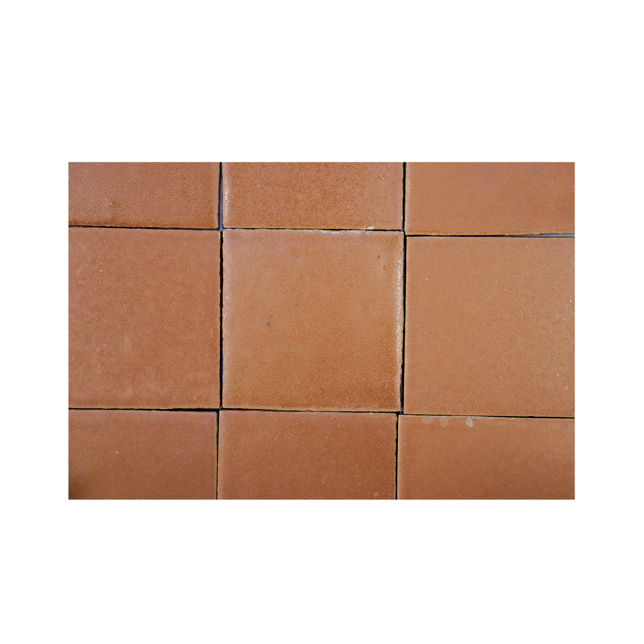 Stoneware 3.5x3.5 Cinnamon Brown Matte Tile