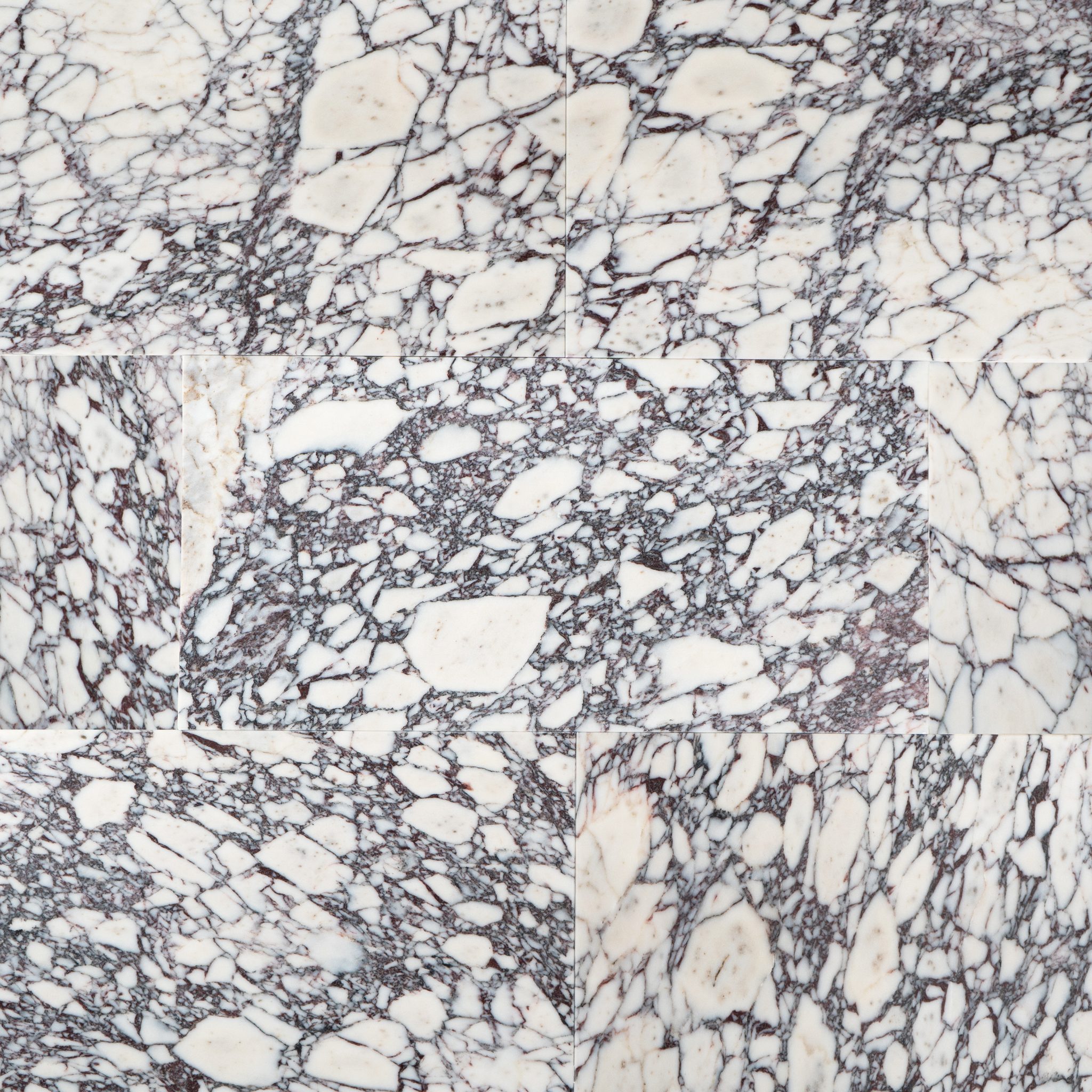 Breccia Viola Marble 12x24 Honed Field Tile