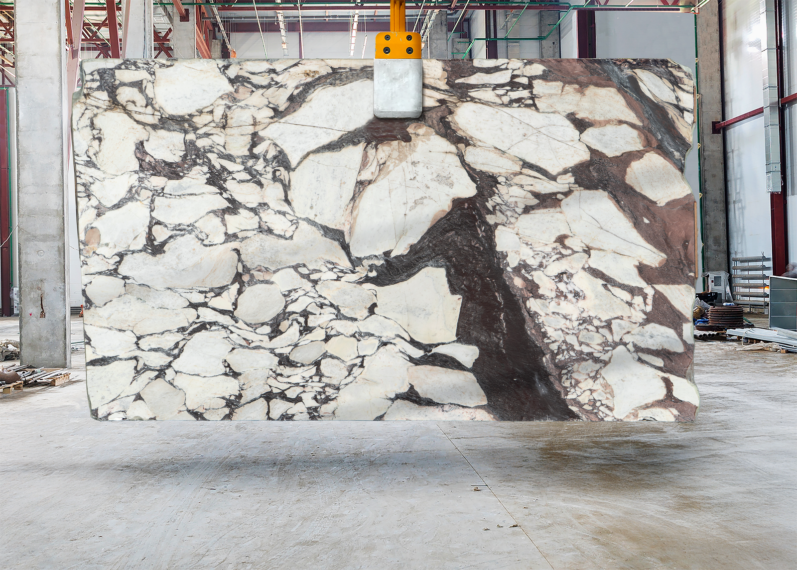 Calacatta Viola Marble Honed Slab