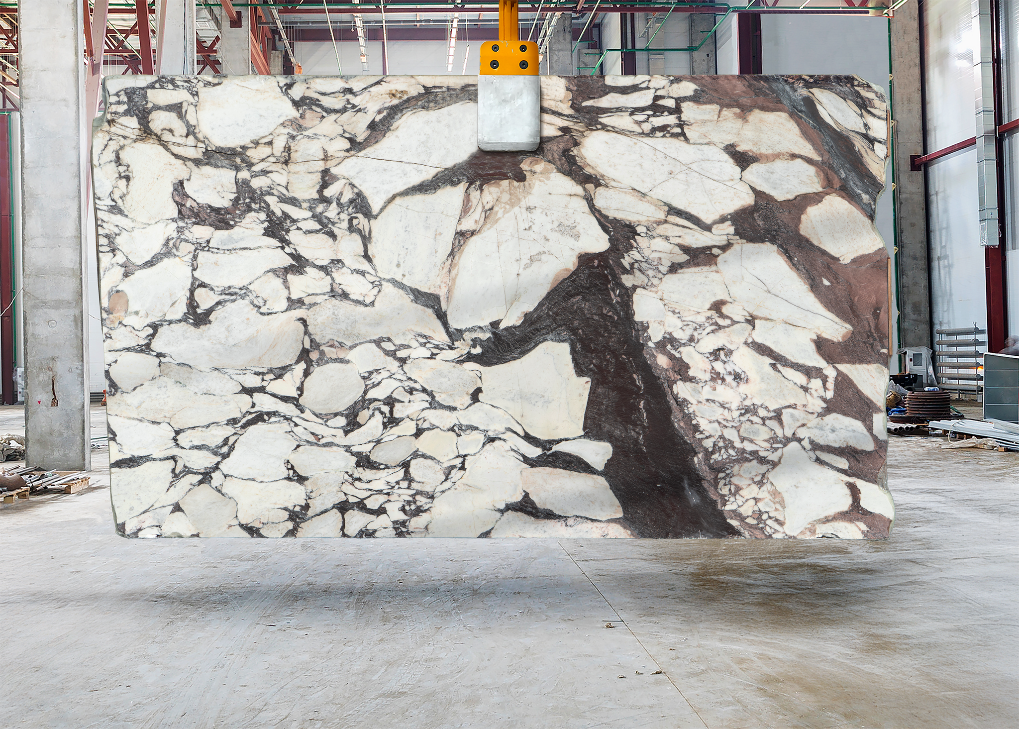 Calacatta Viola Marble Honed Slab