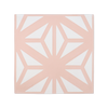 Estrella Pink Cement Tile - Lot of 122 Sq ft