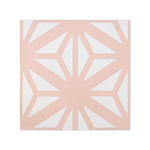 Estrella Pink Cement Tile - Lot of 122 Sq ft