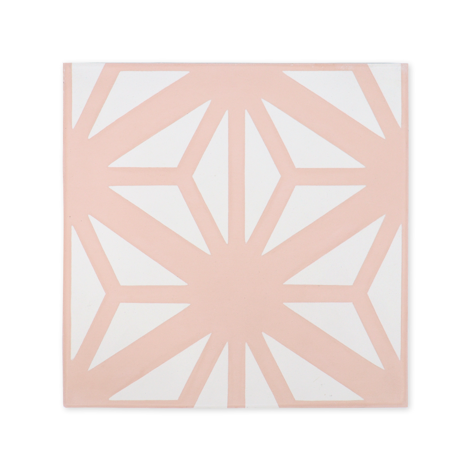 Estrella Pink Cement Tile - Lot of 122 Sq ft