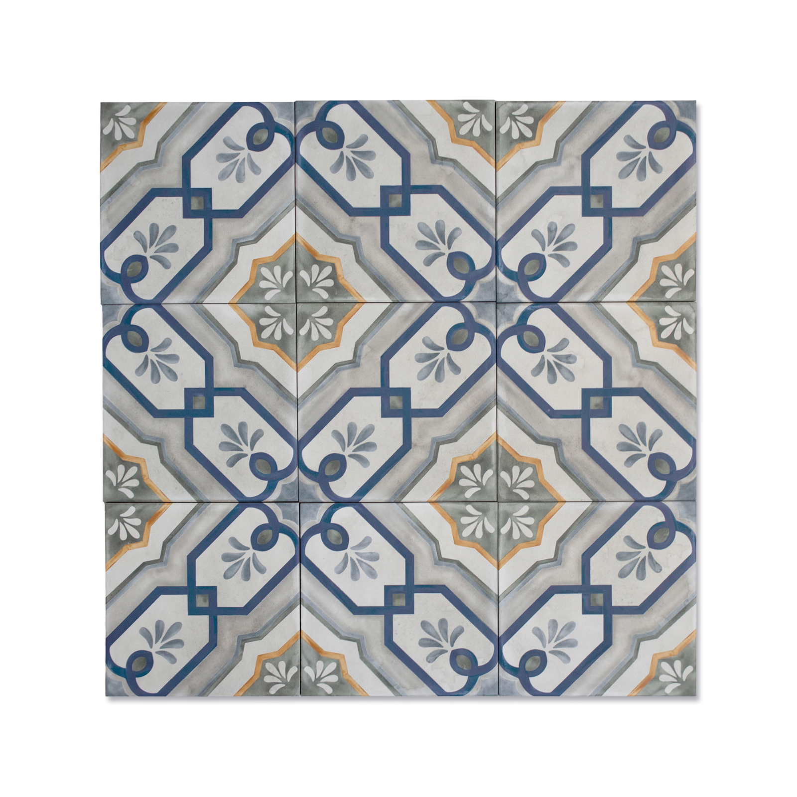 Vintage Imperial Porcelain Tile