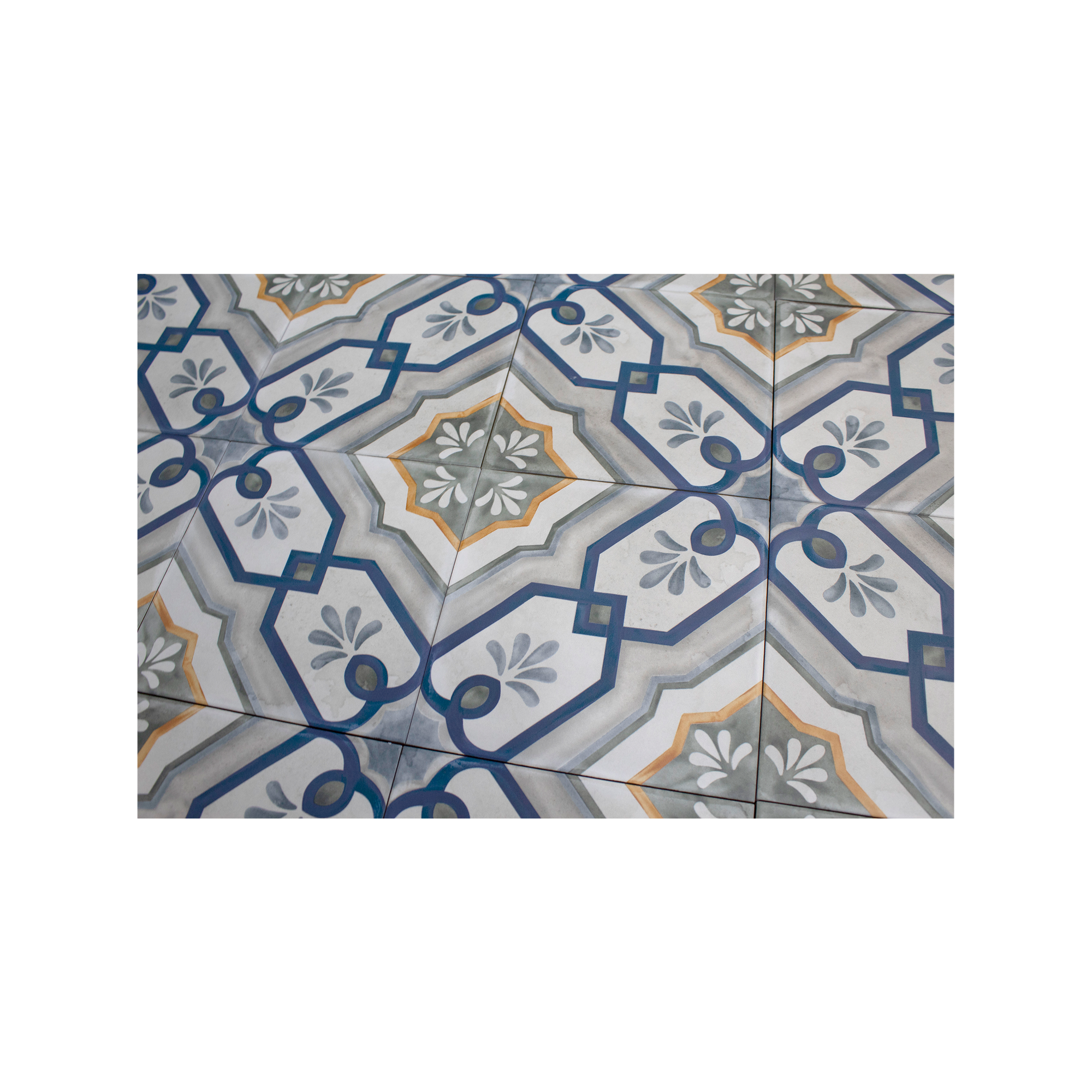 Vintage Imperial Porcelain Tile