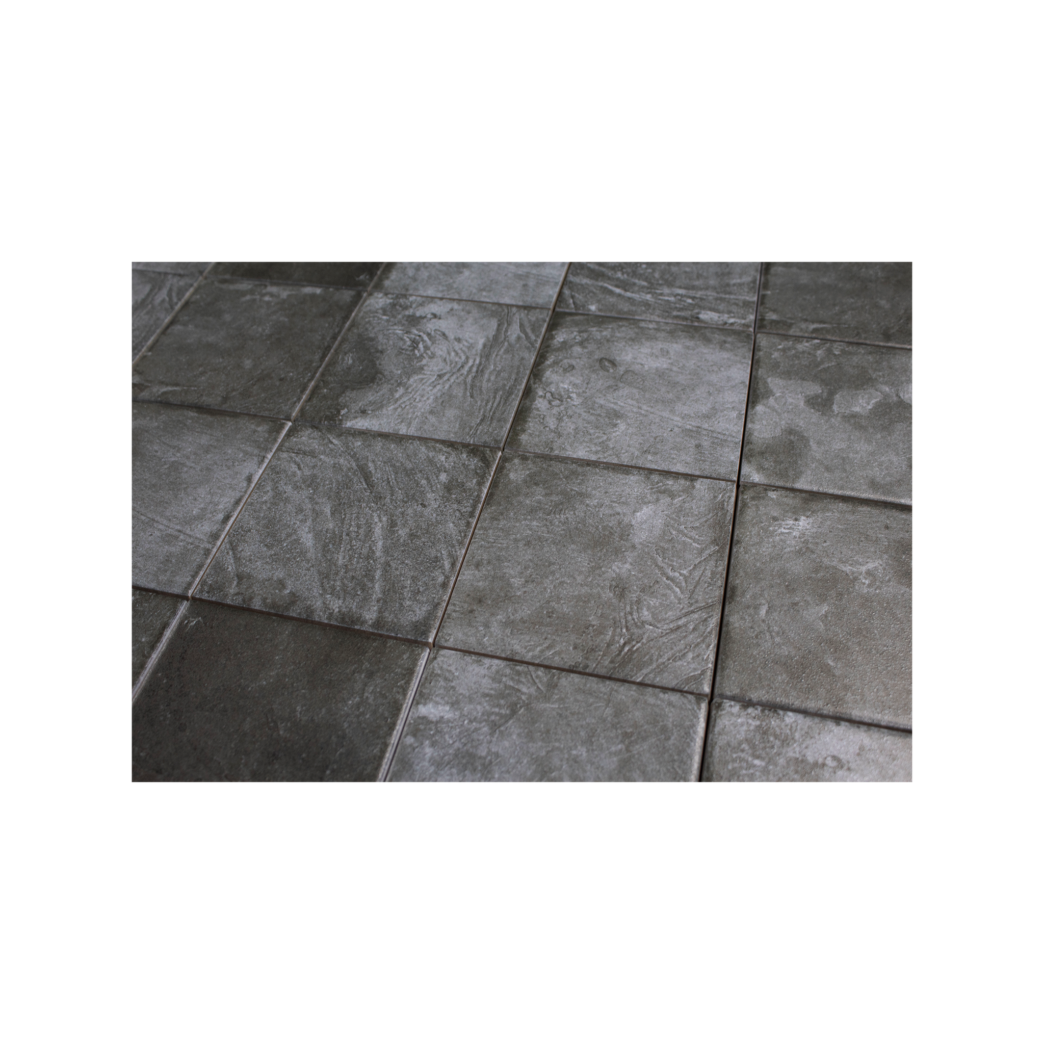 Moonlit Flat Silver Grey Porcelain Tile