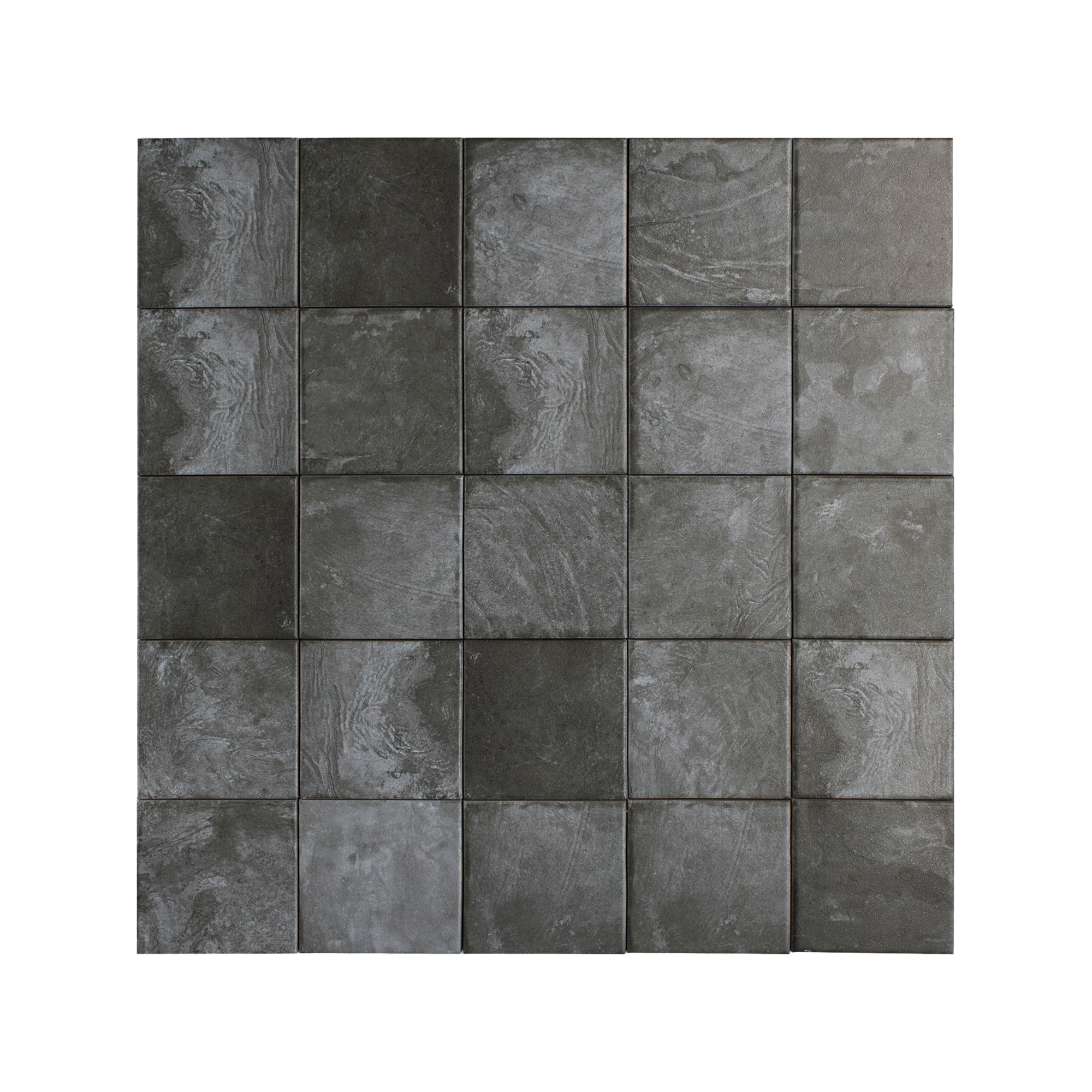 Moonlit Flat Silver Grey Porcelain Tile