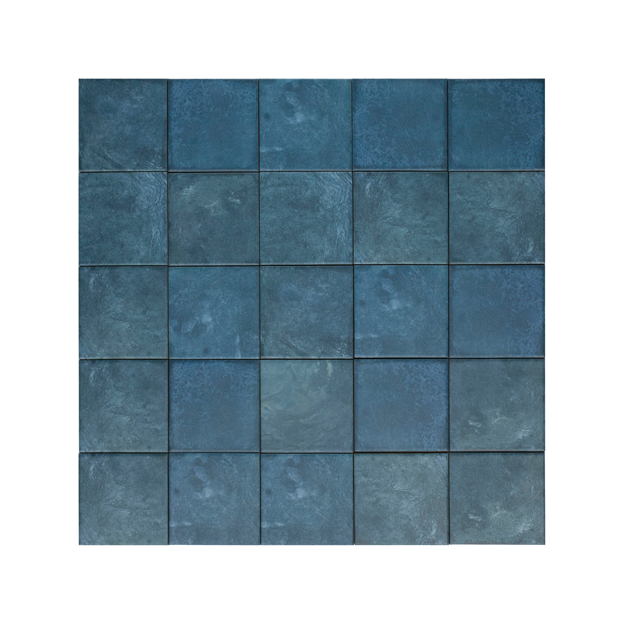 Moonlit Flat Tide Blue Porcelain Tile