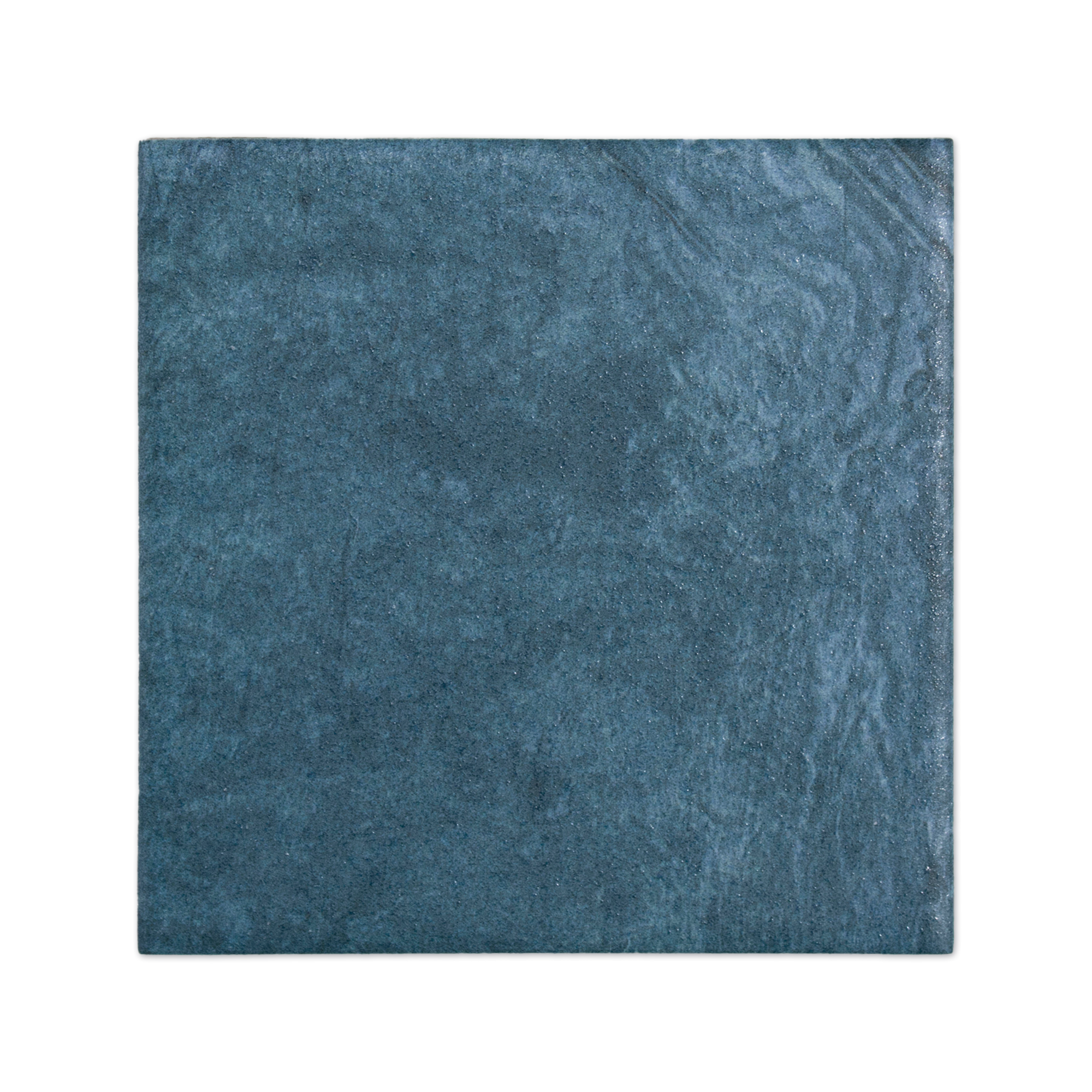 Moonlit Flat Tide Blue Porcelain Tile