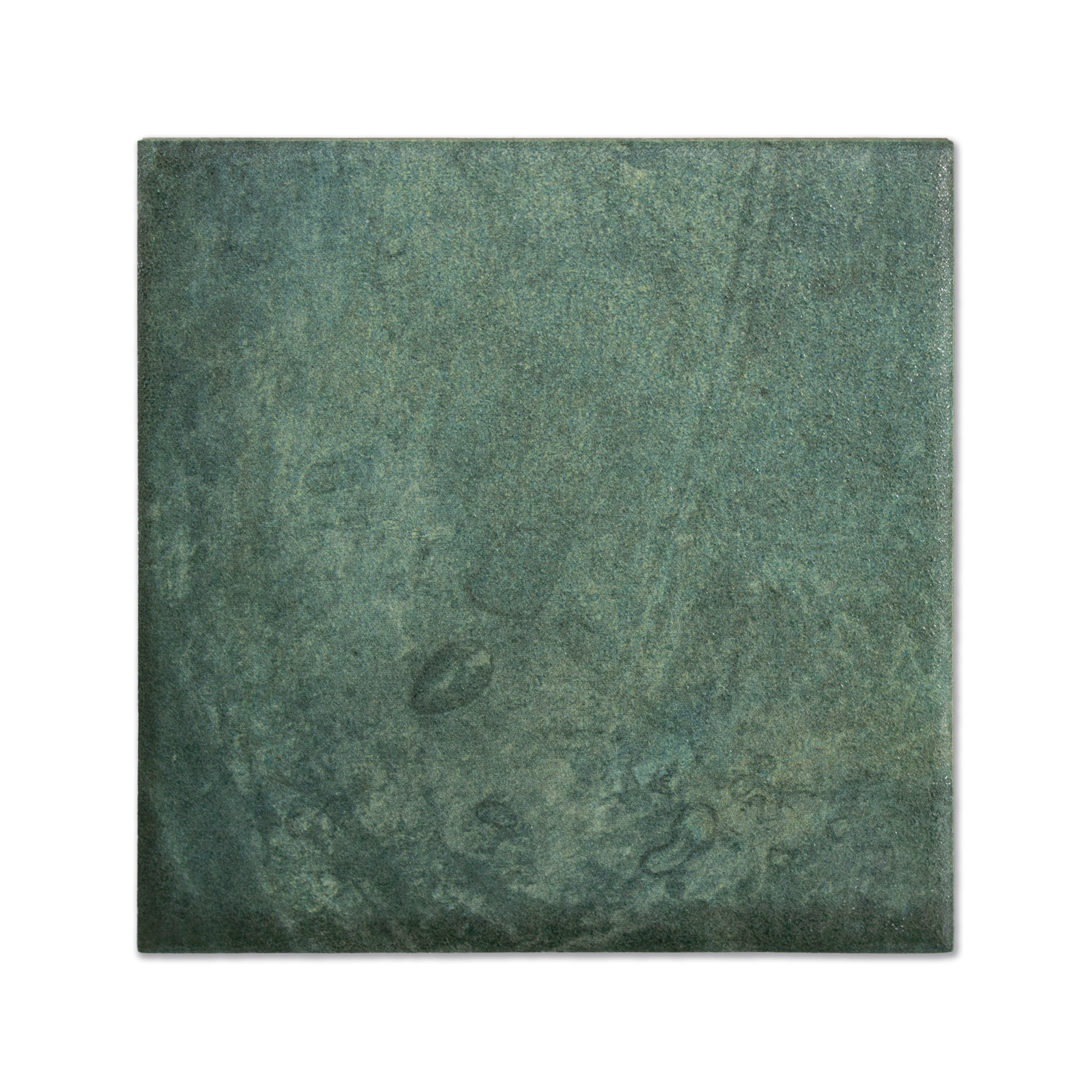 Moonlit Flat Agate Green Porcelain Tile