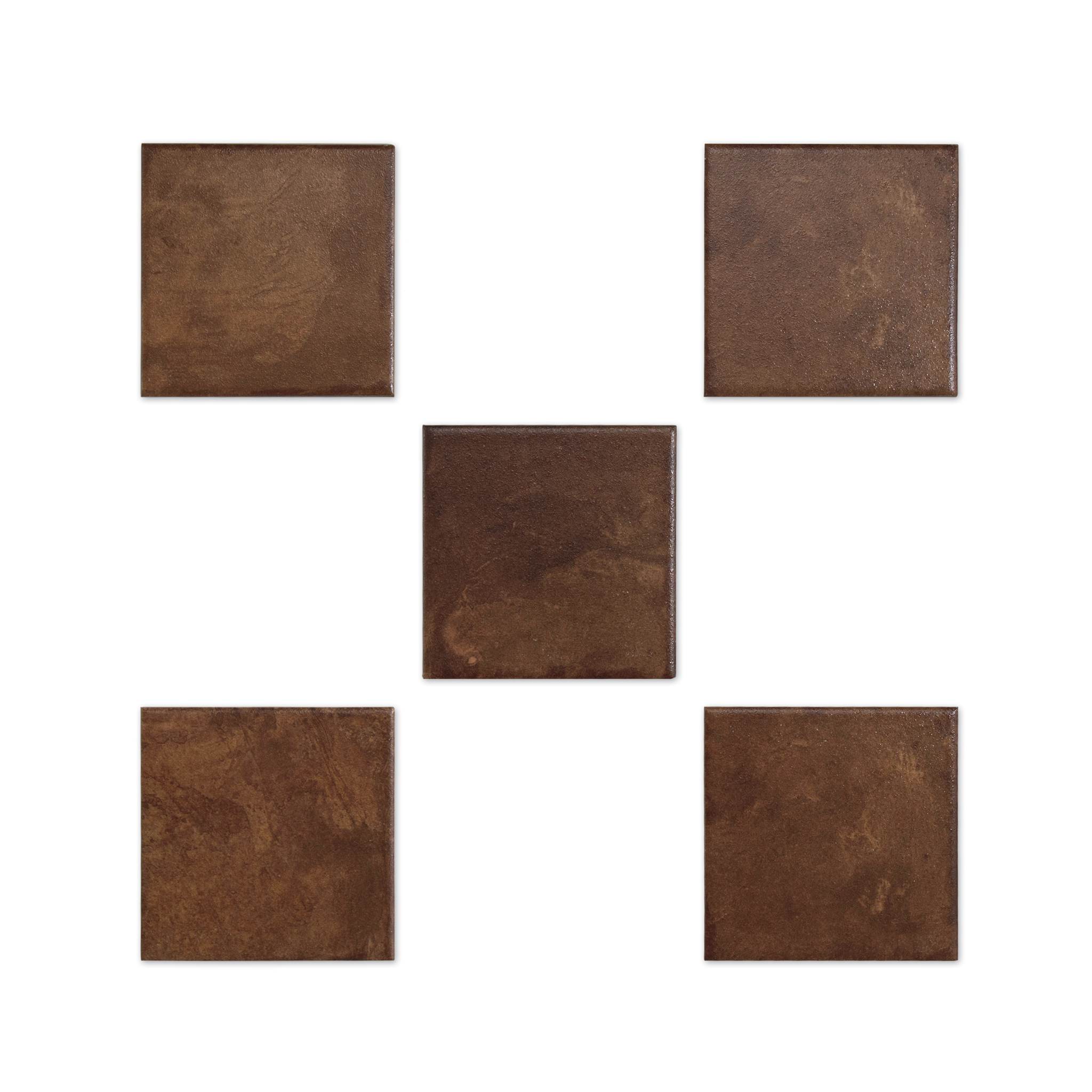 Moonlit Flat Copper Porcelain Tile