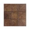 Moonlit Flat Copper Porcelain Tile