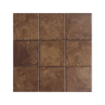 Moonlit Flat Copper Porcelain Tile