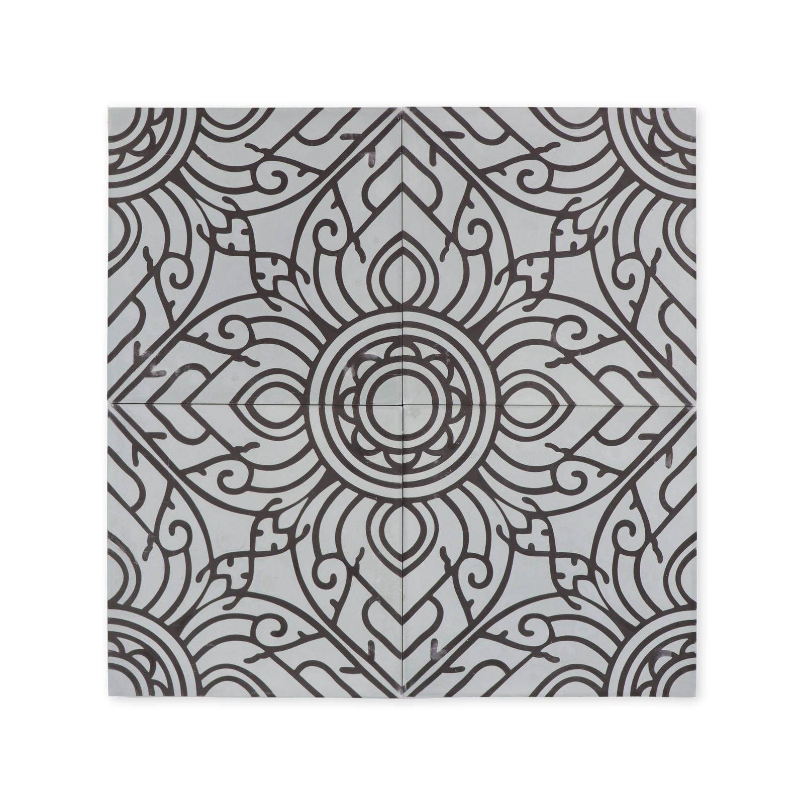 Fatto A Mano Cement Tile - Lot of 69 Sq ft