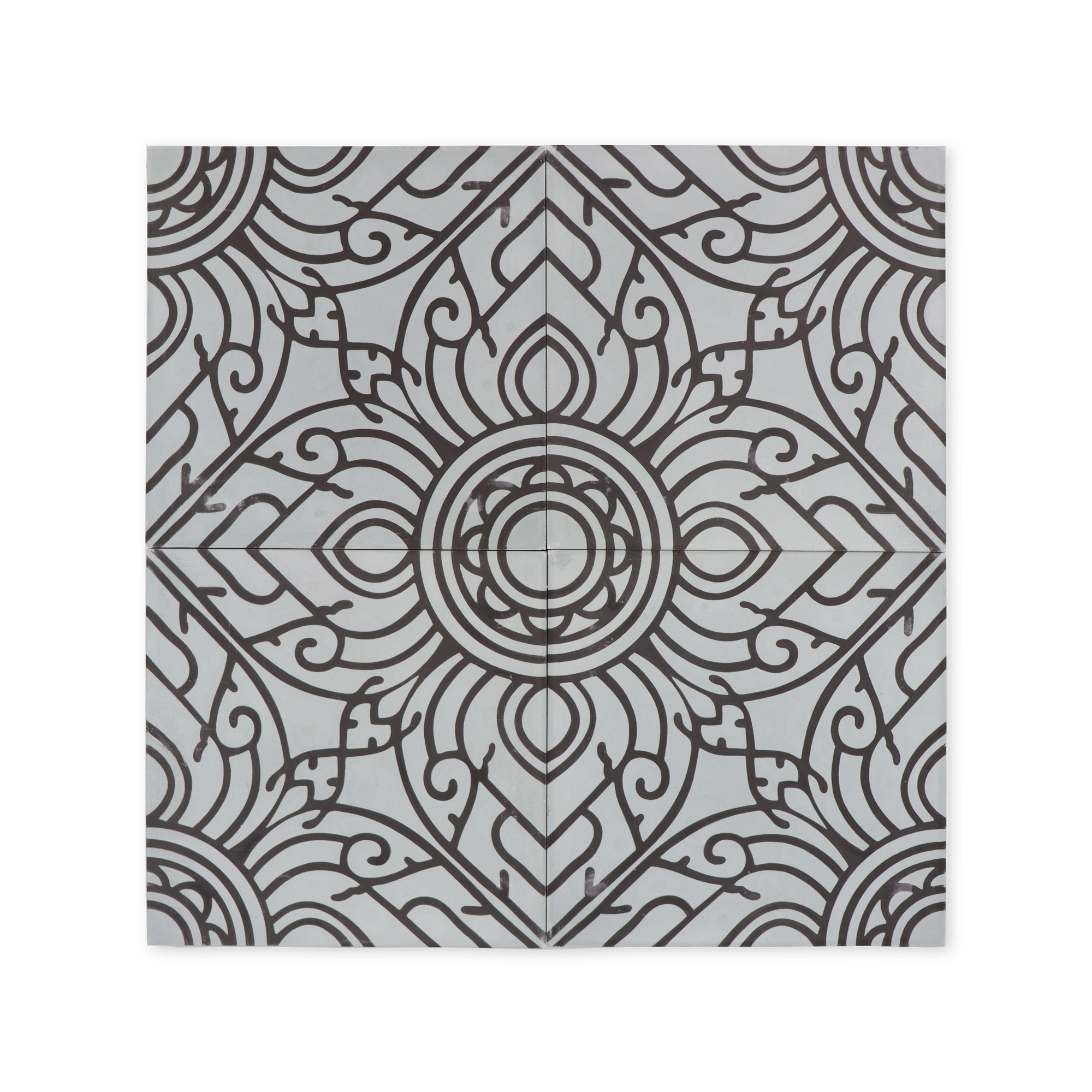 Fatto A Mano Cement Tile - Lot of 69 Sq ft