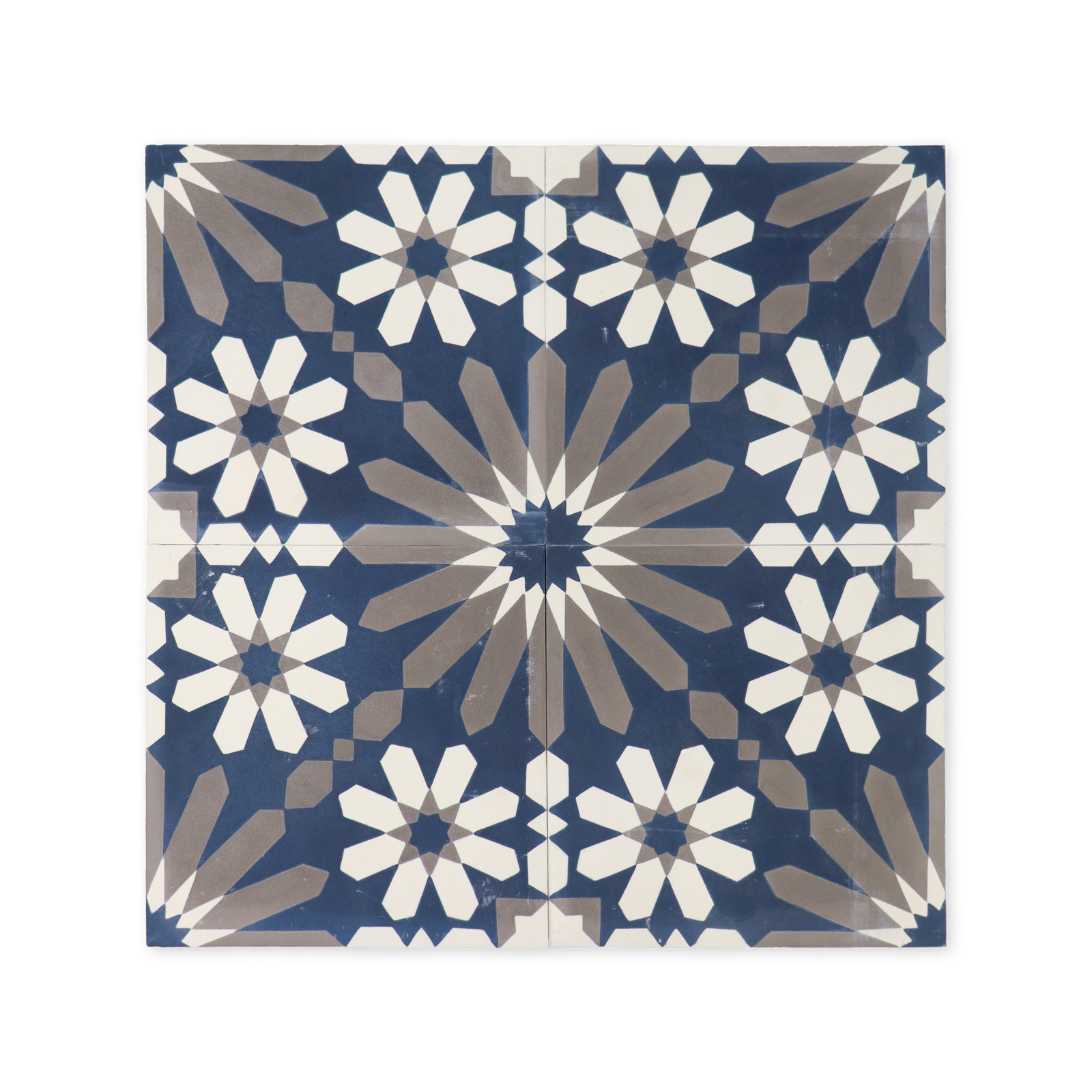 Stelle-III Cement Tile - Lot of 117 Sq ft