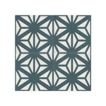 Estrella Teal Green Cement Tile - Lot of 95 Sq ft