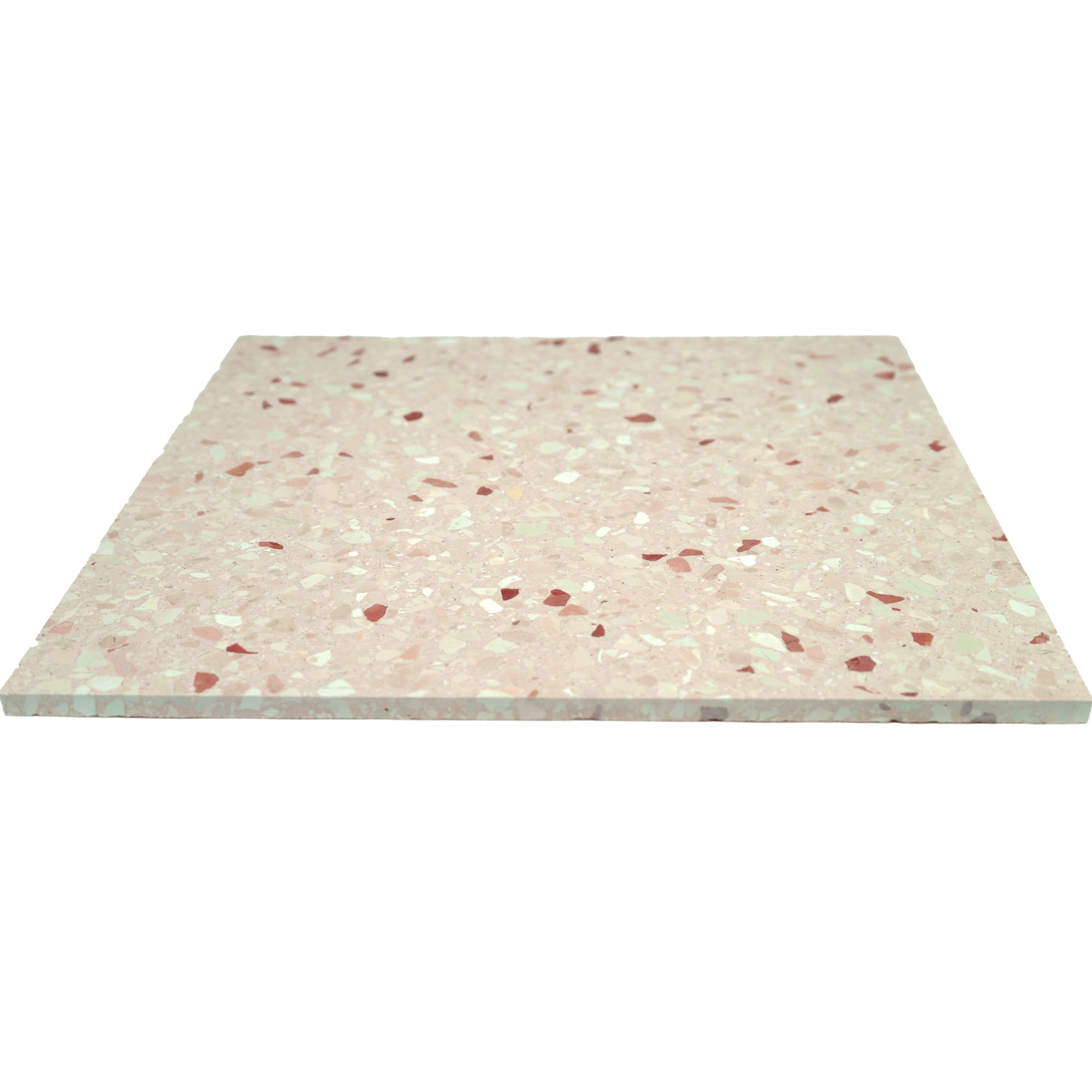 Capri Powder Pink 16x16 Terrazzo Tile