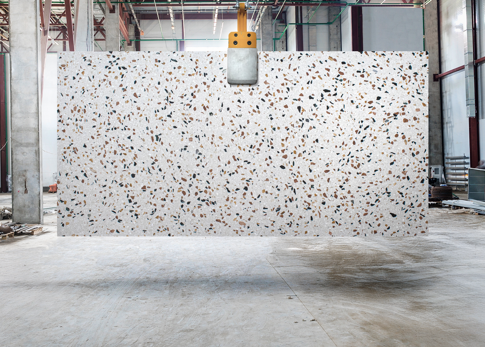 Levanzo Cream (Slab and Table Top) Terrazzo Tile