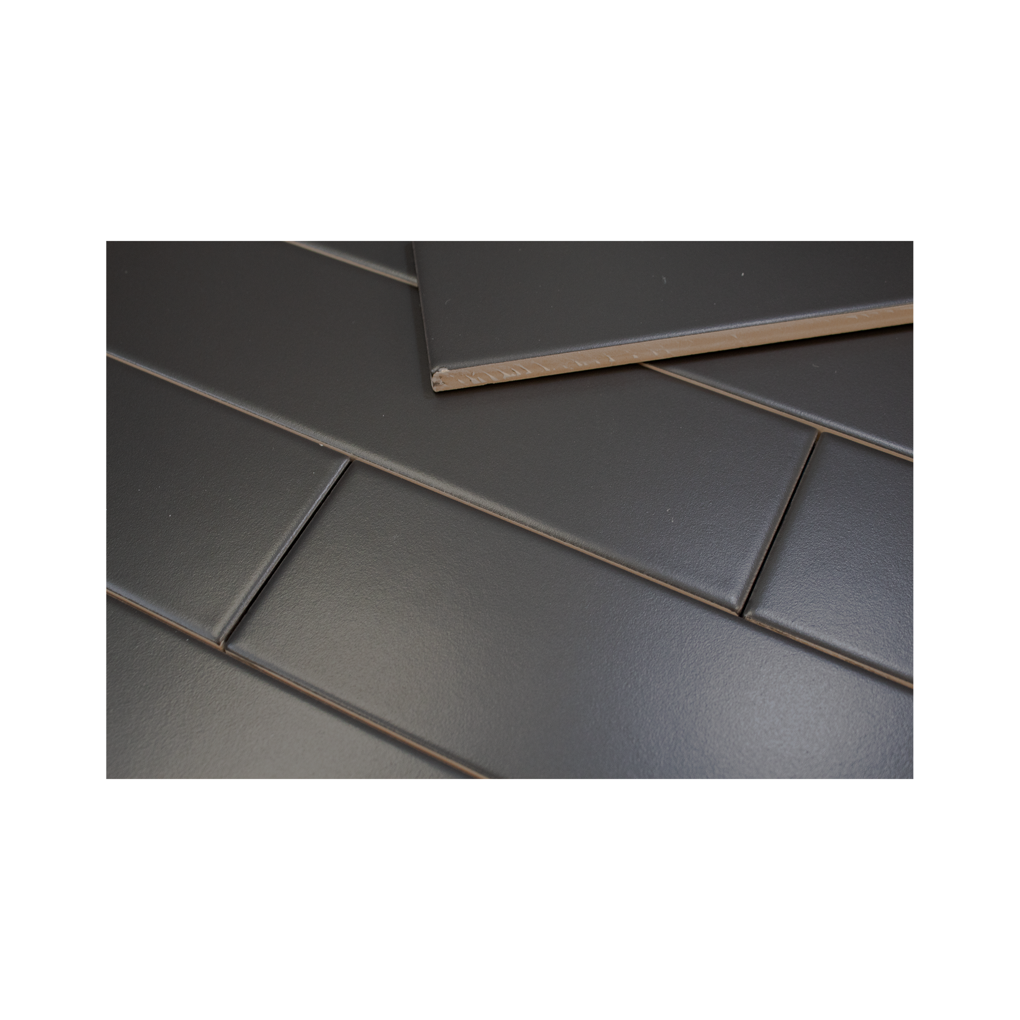 Hoop Straight 2.5x10 Phantom Black Ceramic Tile