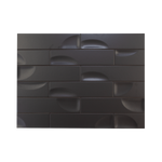 Hoop Wave 2.5x10 Phantom Black Ceramic Tile