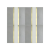 Stripe® Grey Cement Tile with Brass Inlay - Lot of 63 Sq ft