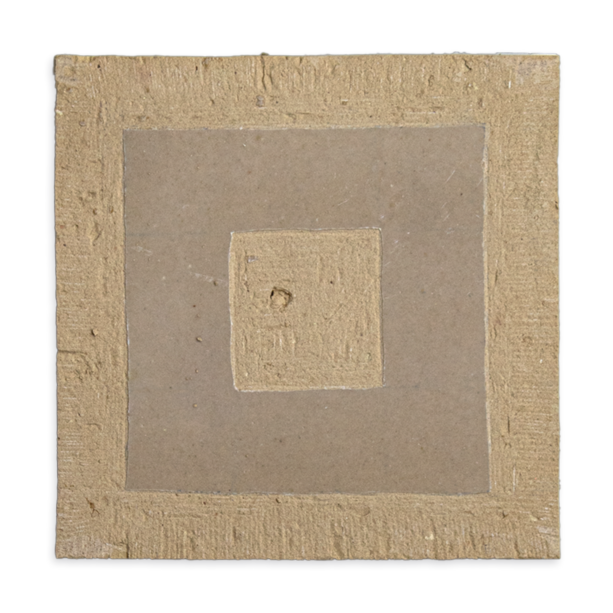 Chiseled 4x4 Square Ecru White Zellige Tile
