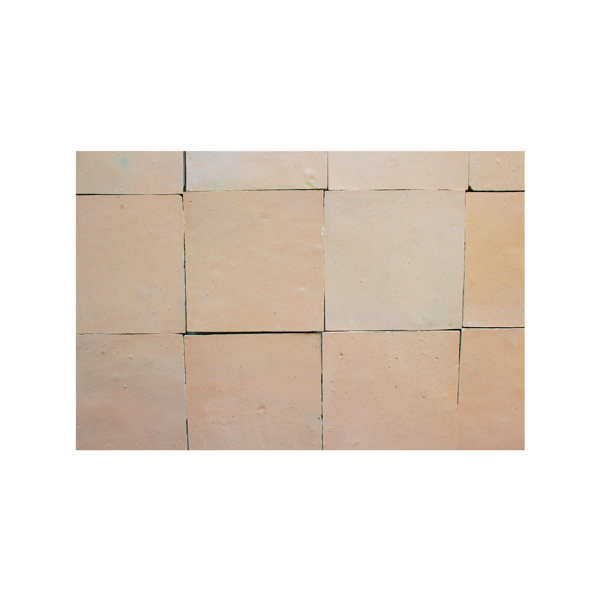 Handmade Moroccan Zellige 4x4 Living Coral Terracotta Tile