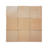 Handmade Moroccan Zellige 4x4 Living Coral Terracotta Tile