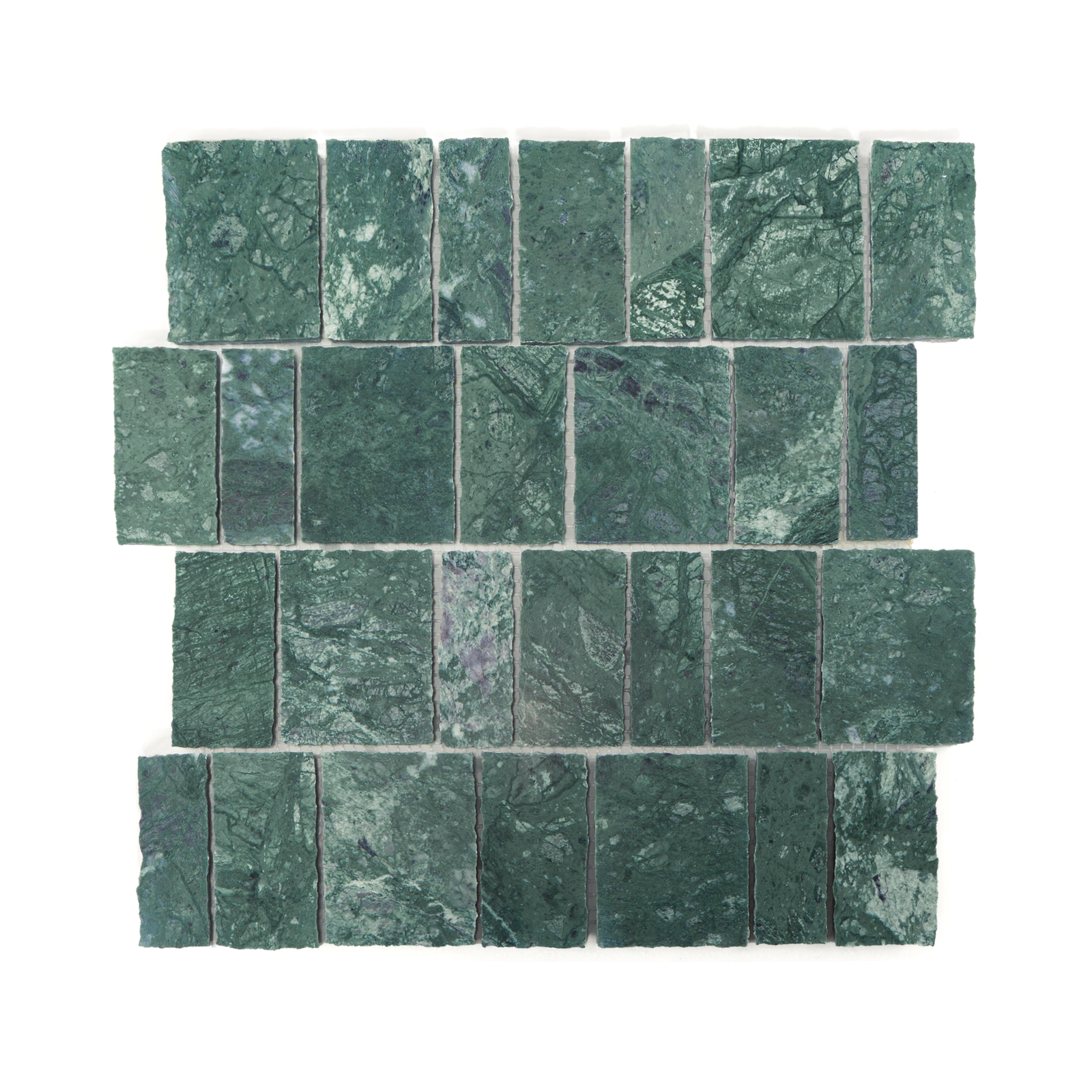 Scarpa Verde Alpi Marble Honed Mosaic Tile