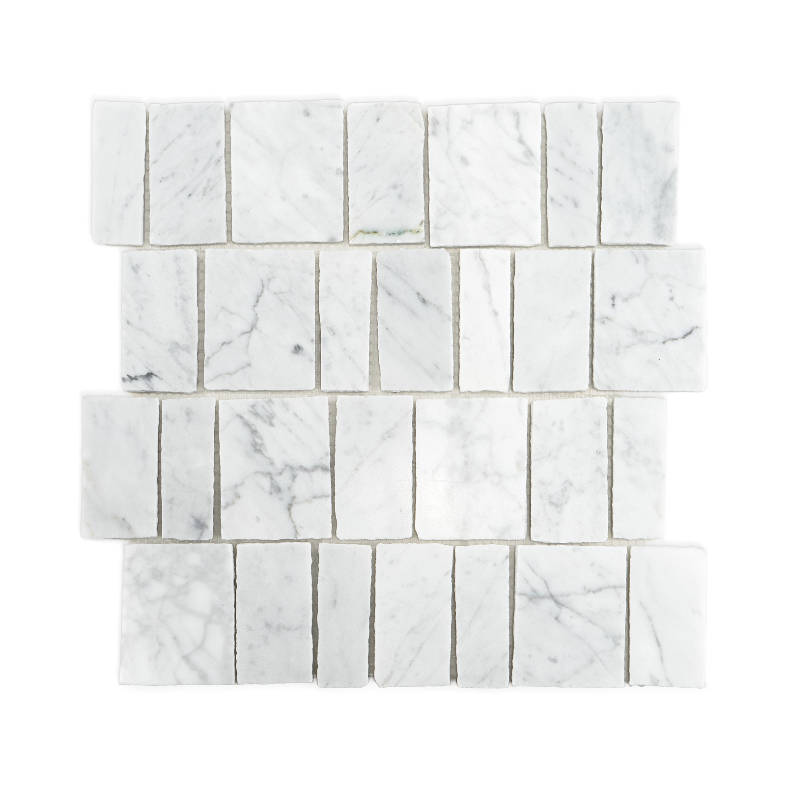 Scarpa Bianco Carrara Marble Honed Mosaic Tile