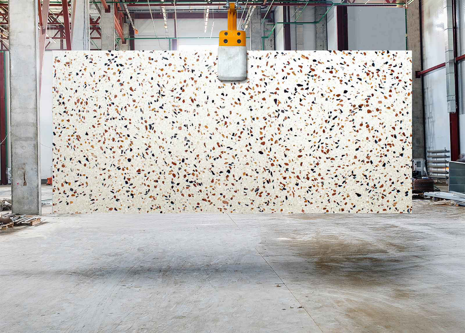 Levanzo Cream (Slab and Table Top) Terrazzo Tile