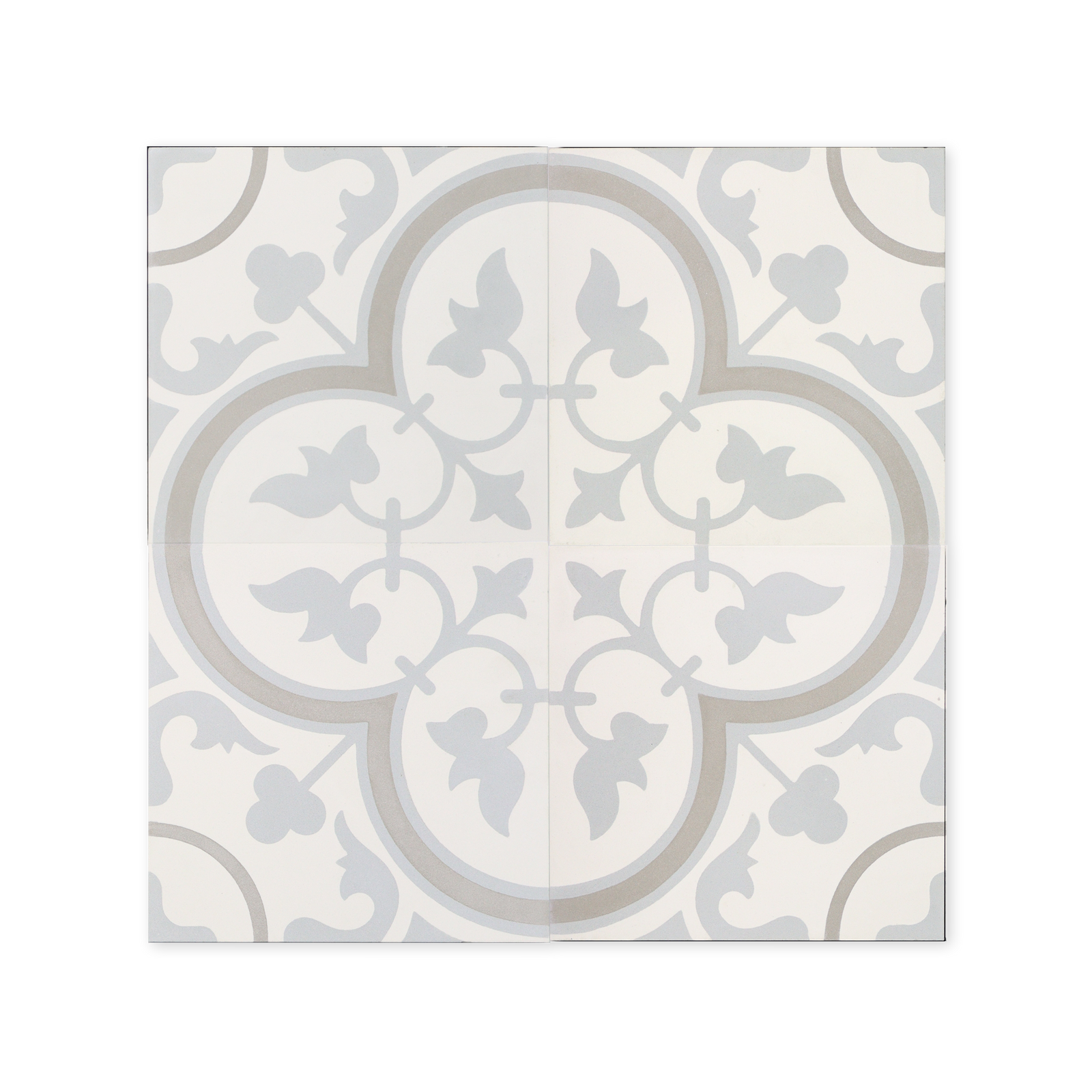 Tulip Cement Tile - Lot of 122 Sq ft