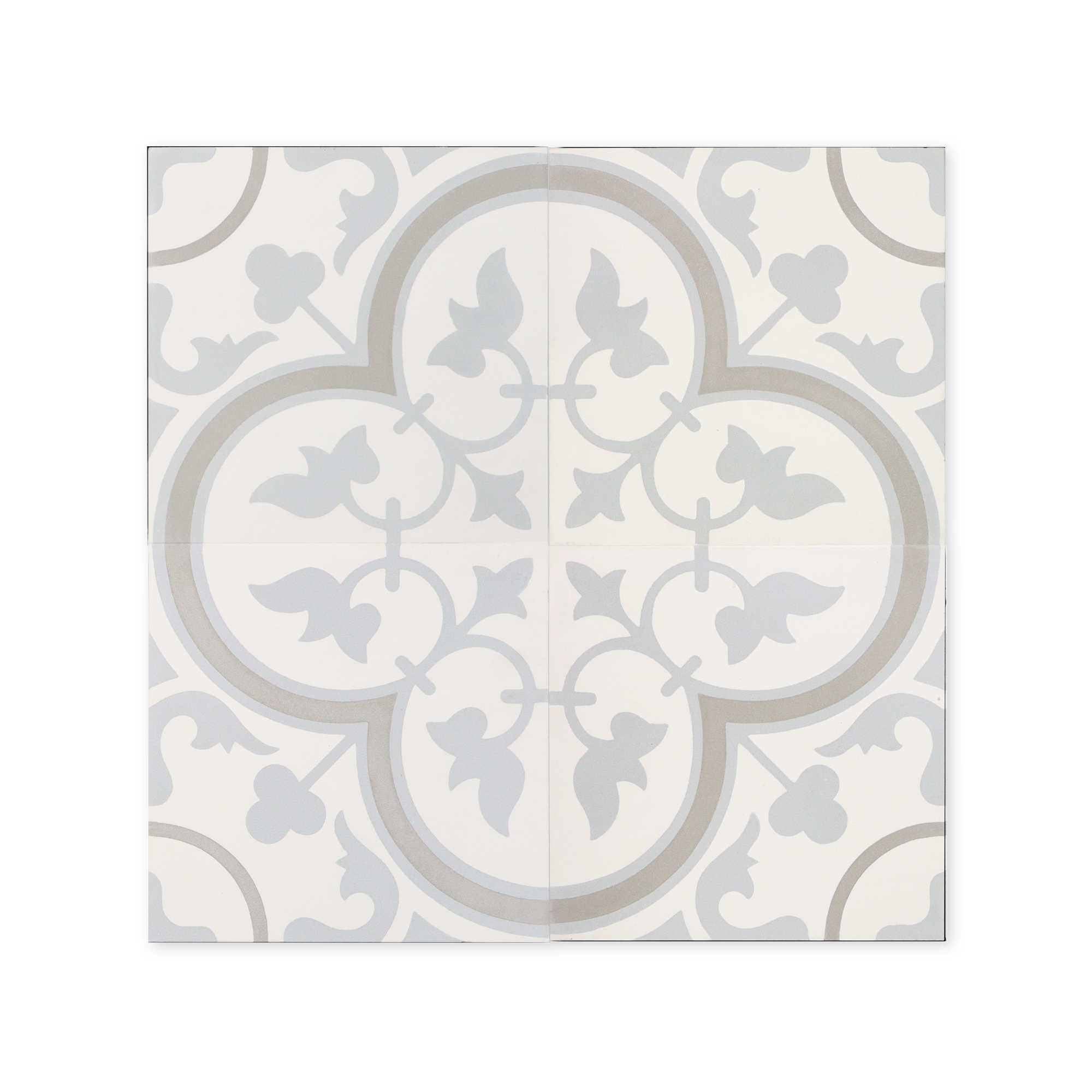 Tulip Cement Tile - Lot of 122 Sq ft