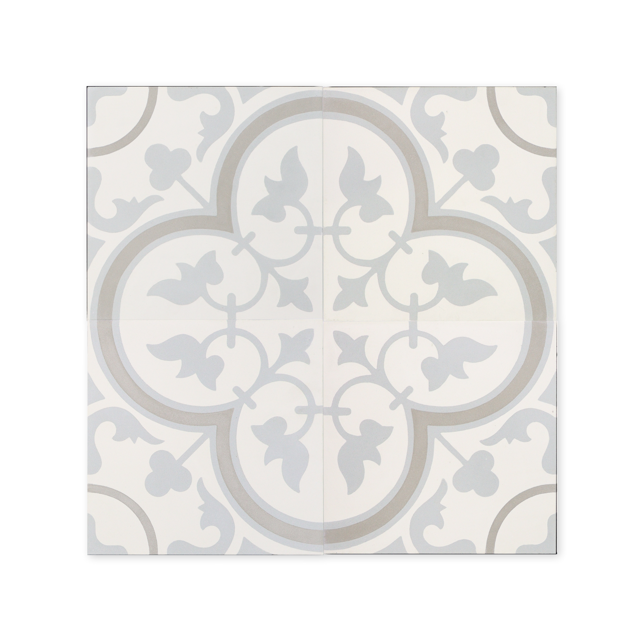 Tulip Cement Tile - Lot of 122 Sq ft