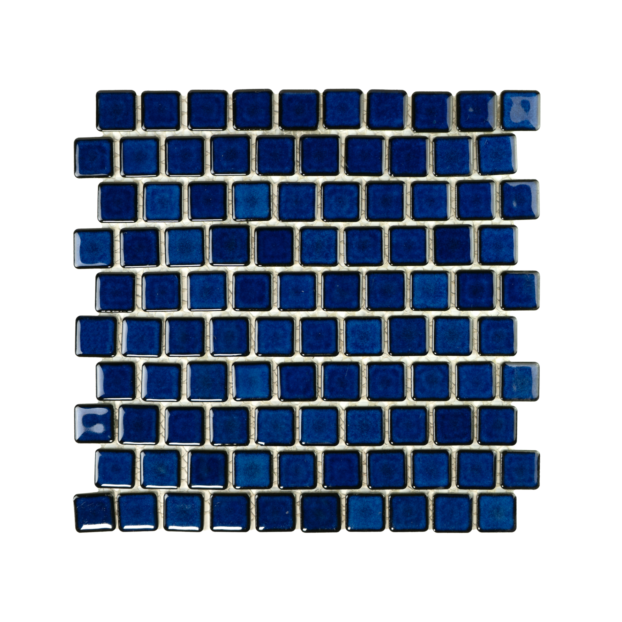 1x1 Cobalt Blue Pool Mosaic Tile