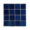 3x3 Cobalt Blue Pool Mosaic Tile