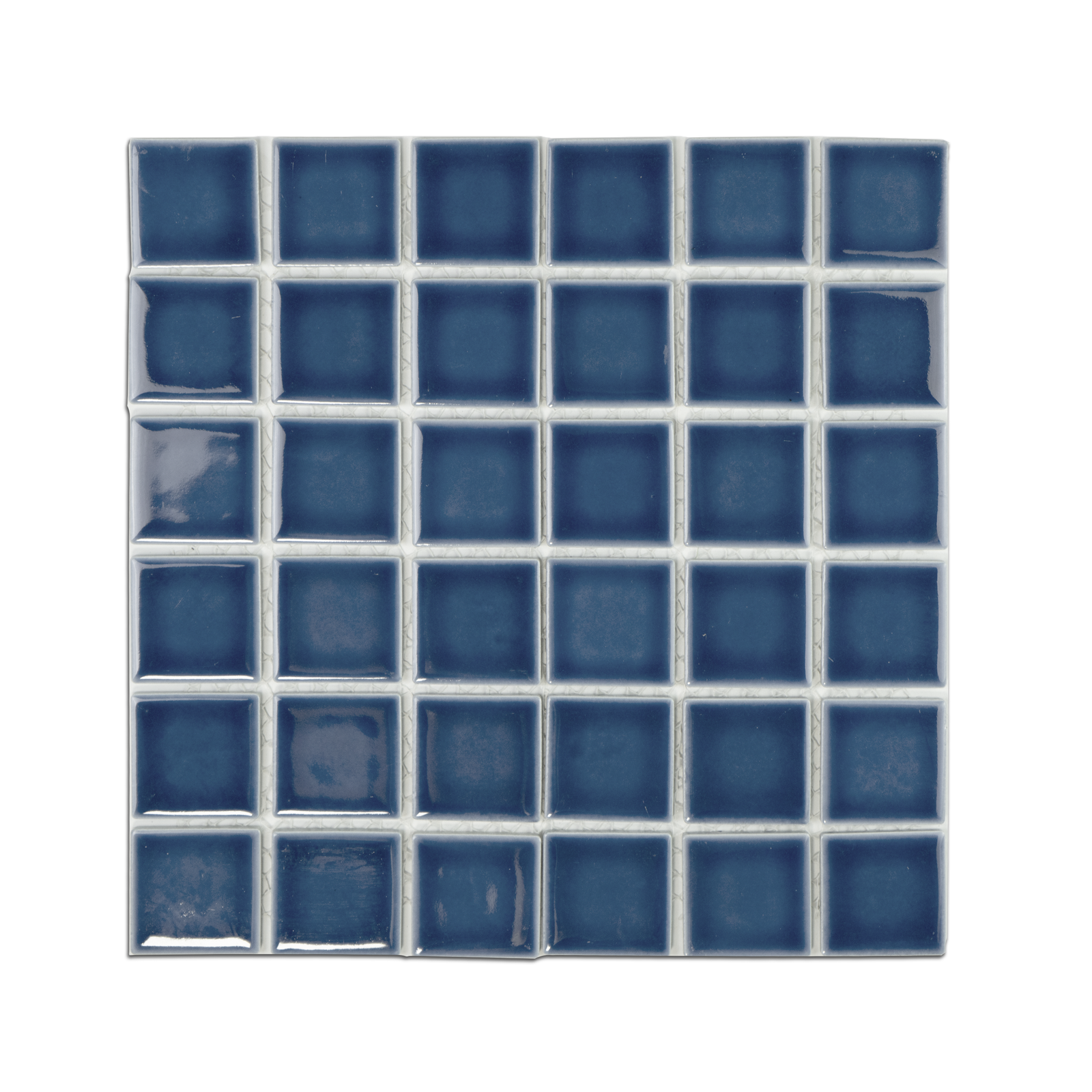 2x2 Navy Blue Pool Mosaic Tile