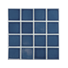 3x3 Navy Blue Pool Mosaic Tile