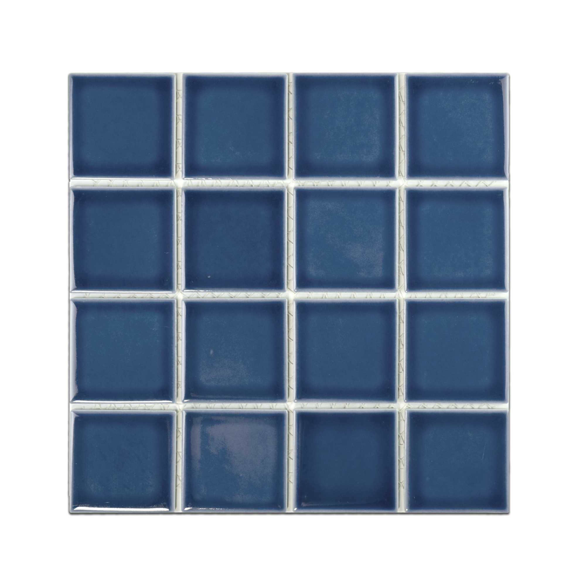 3x3 Navy Blue Pool Mosaic Tile