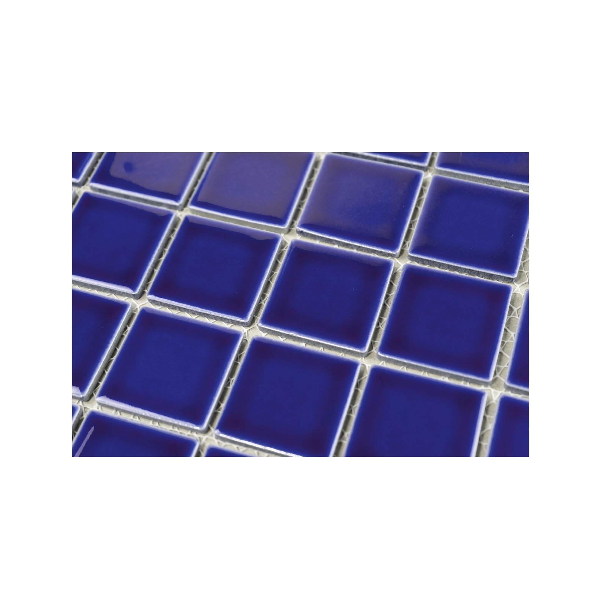 2x2 Royal Blue Pool Mosaic Tile