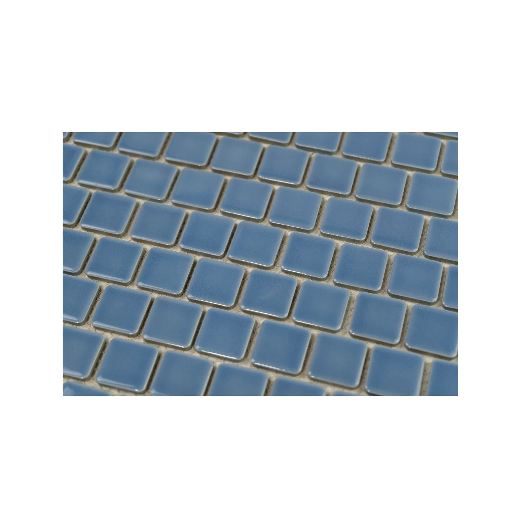 1x1 Sky Blue Pool Mosaic Tile