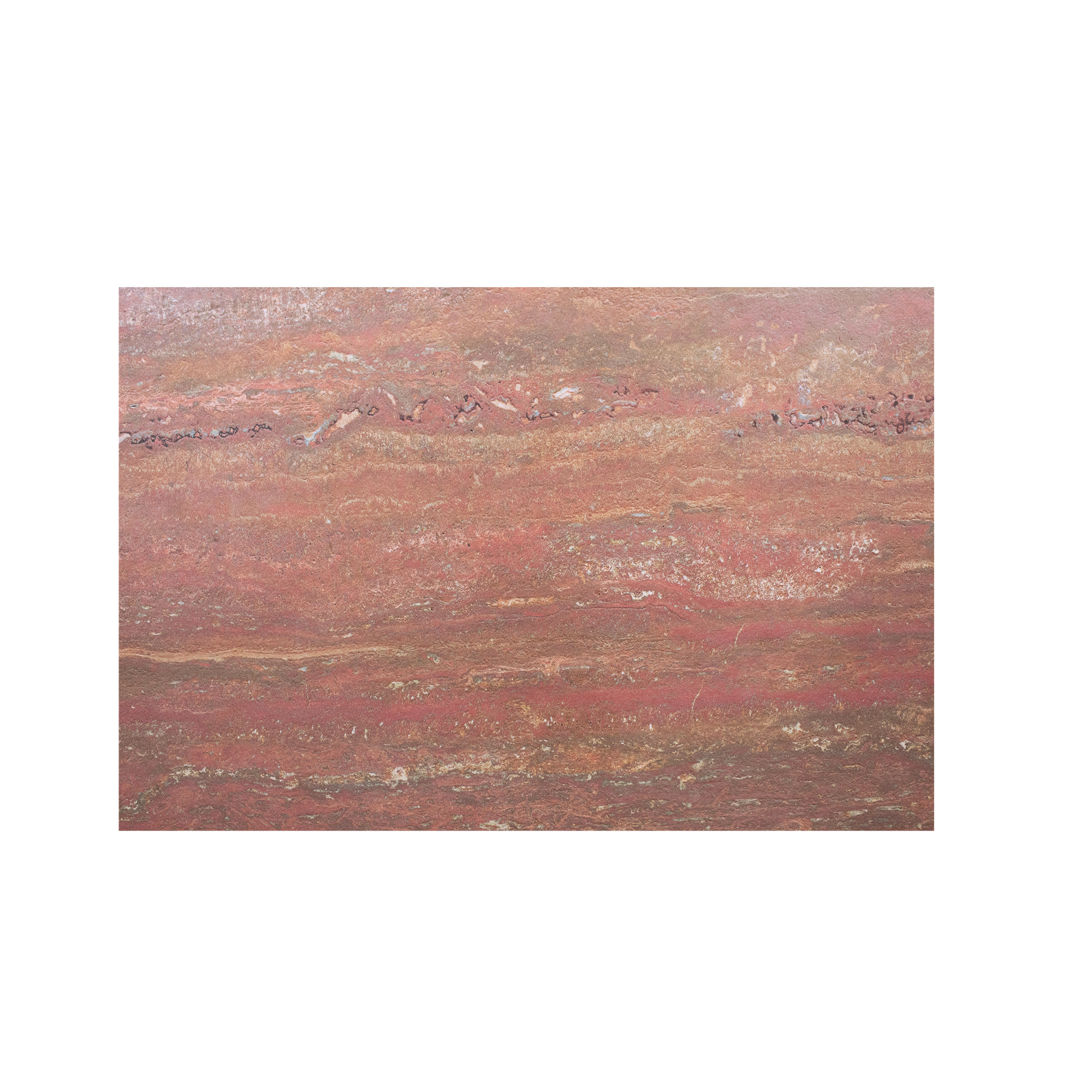 Red Travertine 24x48 Porcelain Tile