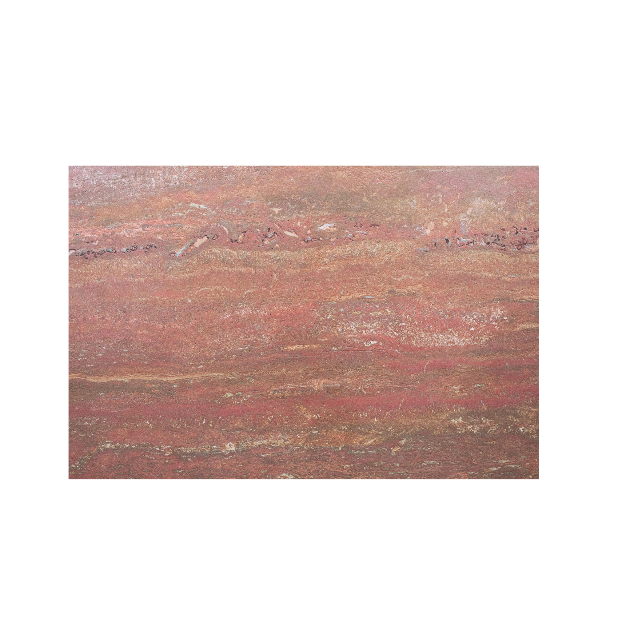 Red Travertine 24x48 Porcelain Tile