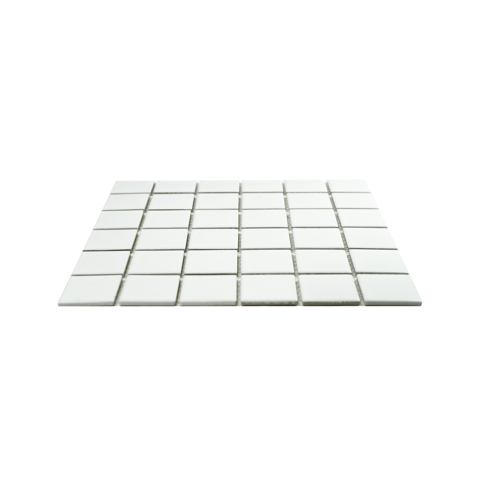 2x2 White Pool Mosaic Tile