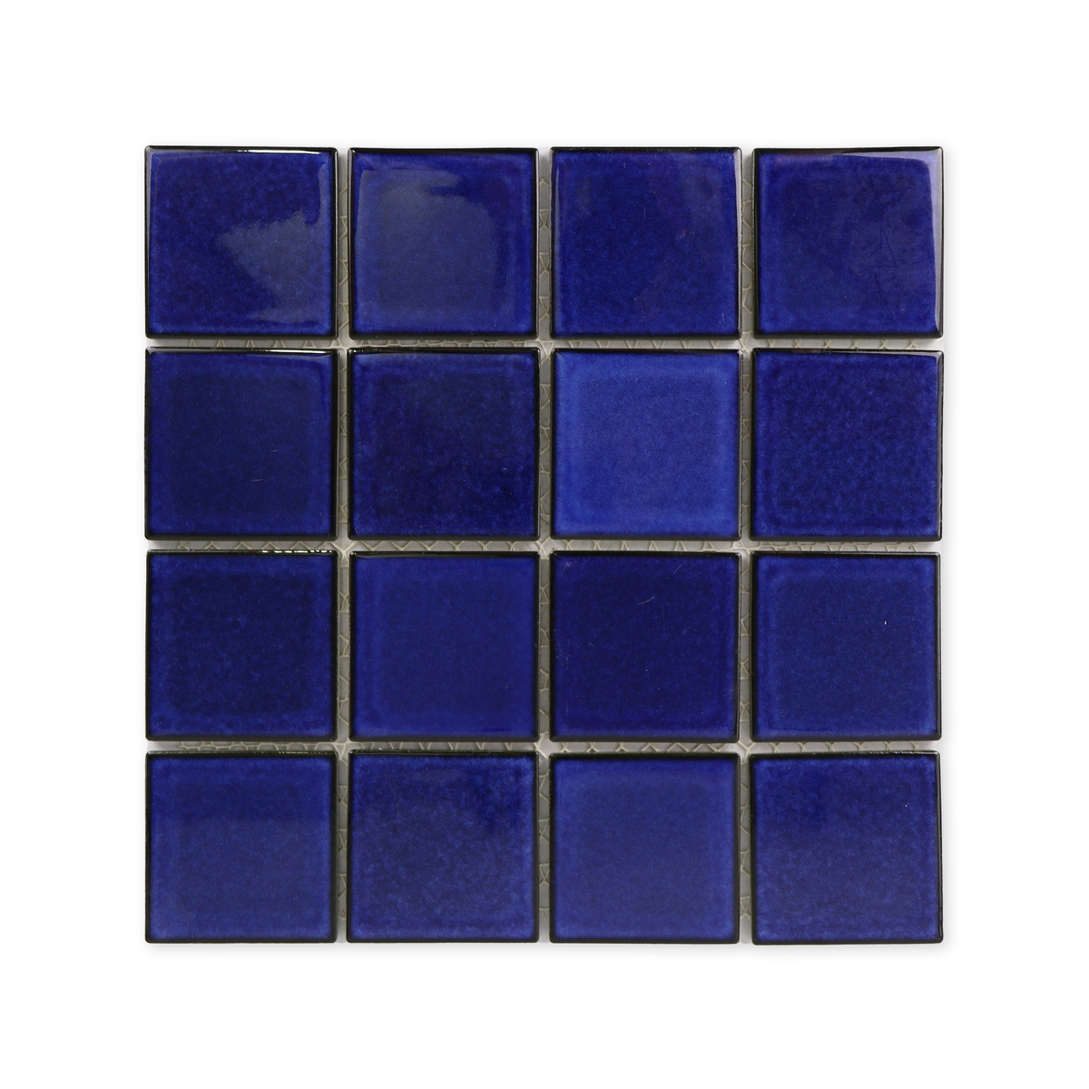 3x3 Cobalt Blue Pool Mosaic Tile - Cemento Collection