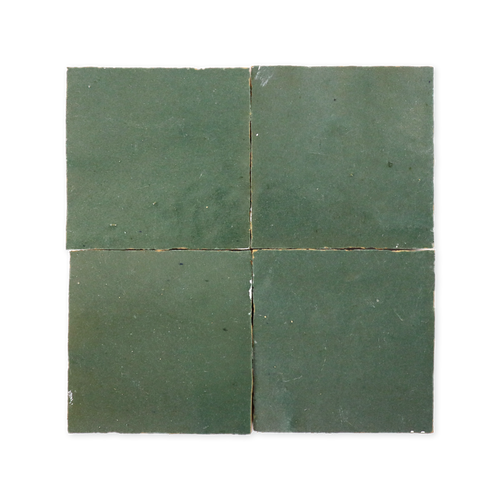 Moss Green Zellige Tile - Cemento Collection